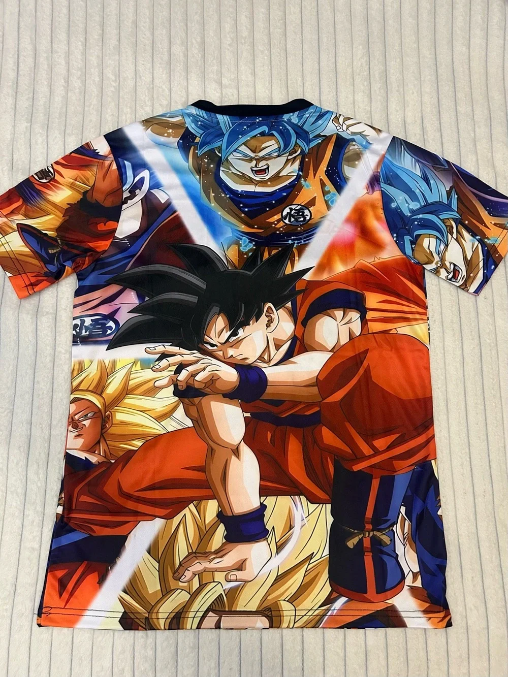 adidas Dragon Ball Z Multicolor Graphic Soccer Jersey